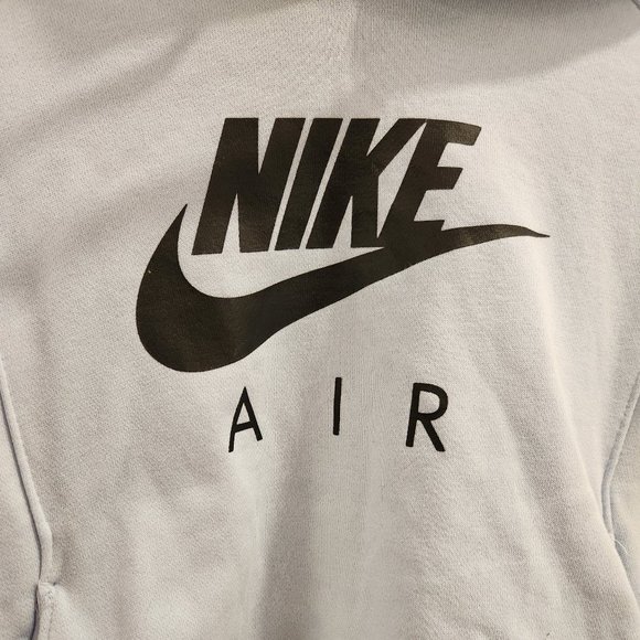 Women's Baby Blue NIKE AIR Hoodie - Picture 2 of 5